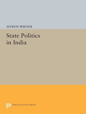cover image of State Politics in India